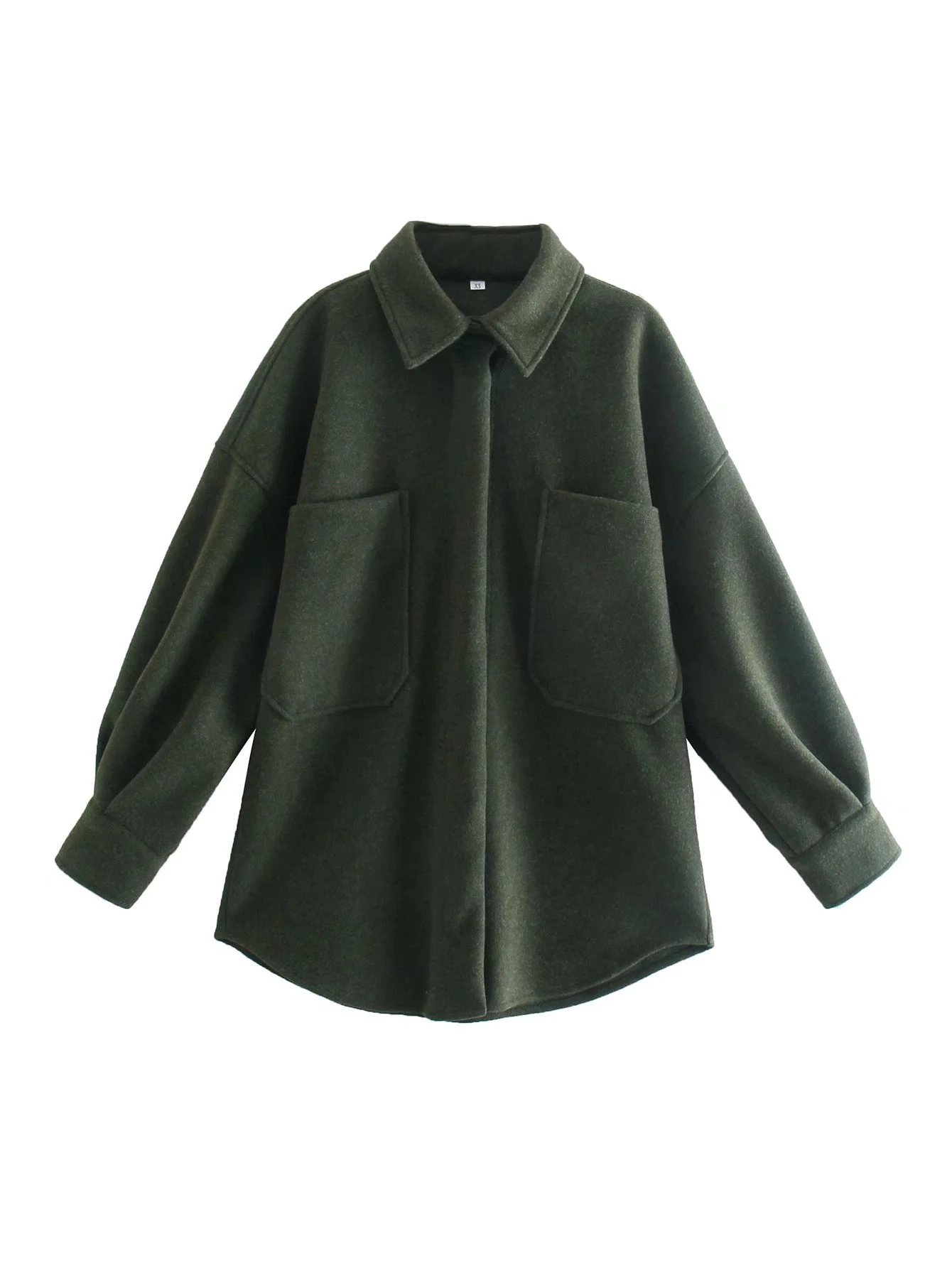 Title 6, Vintage Woolen Shirt Top, Spring Winter. Loose ...