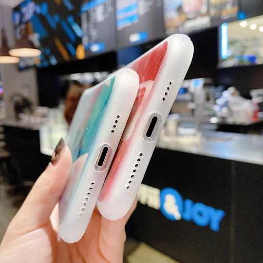 Title 4, Watercolor IMD small waist phone case, slim and...