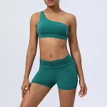 Green Shorts Suit