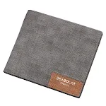 2021 New Men's Short Wallet, Korean Style Youth Design, Thin Leather. Perfect for Everyday Use. Cross Money Wallet, Whol — photo 2