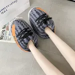 Large Size Cotton Slippers Fashion Cotton Boots Fat Home Bread Shoes. Comfortable, warm home footwear perfect for relaxi — photo 2