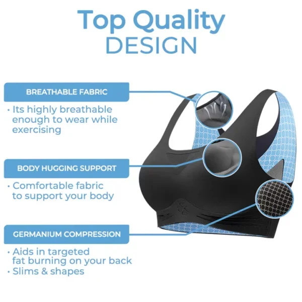 Women's Improved Posture Bra Vest Reduces Pain and Improves Alignment Provides Daily Support & Comfort Helps Maintain Go — photo 4