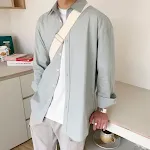Bolsa transversal coreana masculina versão. Design moderno e prático para transportar seus itens essenciais com estilo e segurança. Perfeita para o dia a dia. — foto 2