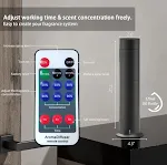 Difusor de Aromas de Aceites Esenciales Bluetooth 120ml Aluminio Control App Inteligente Para Hogar Fragancia — foto 6