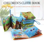 Children's Baby Cognition Cloth Book for Early Education, fostering sensory development and interactive learning through — photo 2