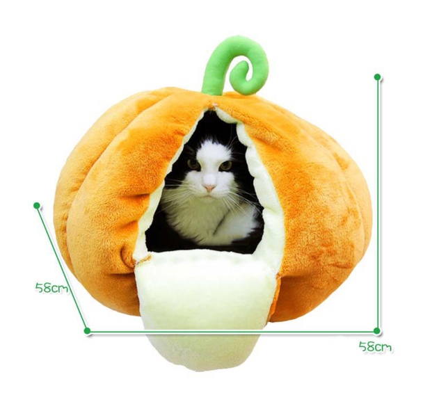 Title 2, Pet Lovely Fruit Shape Nest Winter Warm Cat Hou...