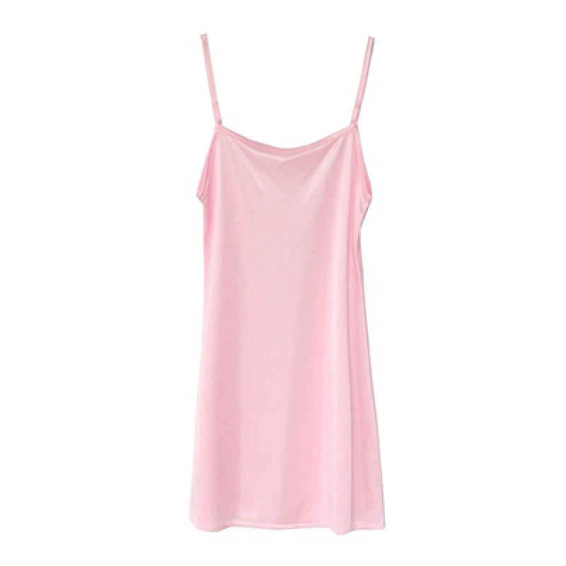 Damen dünnes Trägerkleid Unterrock Frühling & Sommer, voller Slip Petticoat, leicht und atmungsaktiv, für Komfort. — foto 4