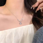 Colar de aço titânio luxuoso e leve de alta qualidade, moderno e versátil, perfeito para um visual elegante e sofisticado em qualquer ocasião. — foto 27