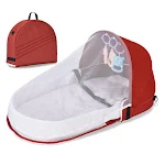 Faltbare mobile Babybett-Nest-Matratze für Neugeborene, druckentlastend, tragbar, schützend und ideal für unterwegs. — foto 5