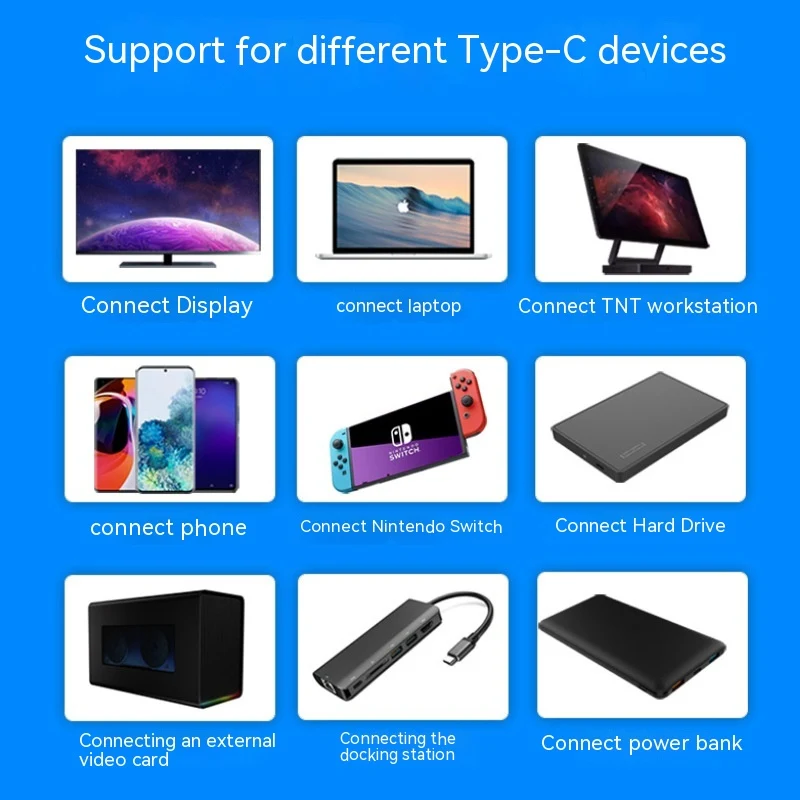 Title 5, Cabo USB4 de carregamento rápido para laptop, p...
