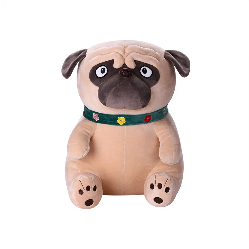 Pelúcias de Três Cães para Crianças Presentes Meninas Husky Shar Pei Almofada Boneca Máquina de Pegar Brinquedo Divertido — foto 4
