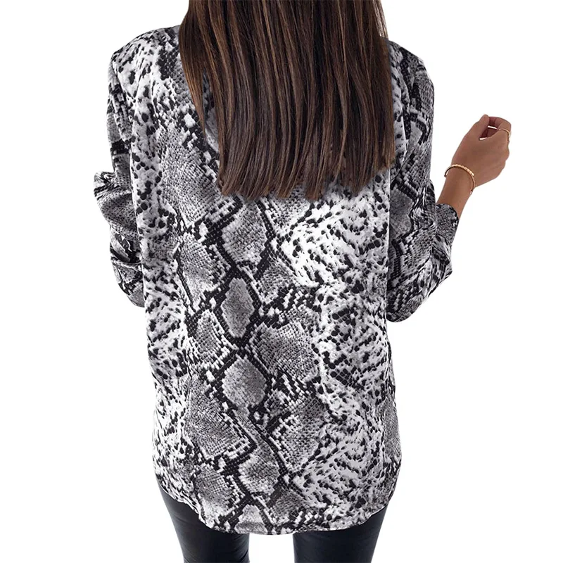 Leopard Top Shirt for Women. Elevate your style with this chic and versatile top. Comfortable and flattering design, per — photo 1