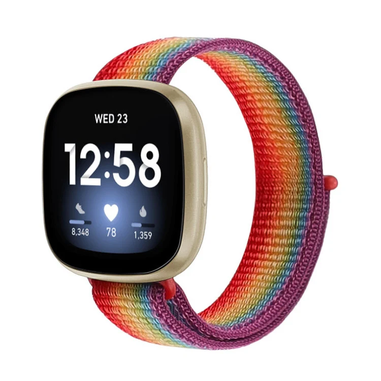 Title 1, Nylon Loop Strap Nylon Braided Wristband with V...