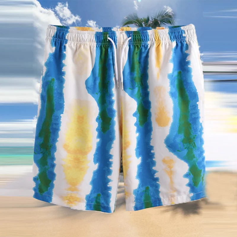 Title 5, Conjunto de Praia Casual Masculino com Estampa ...