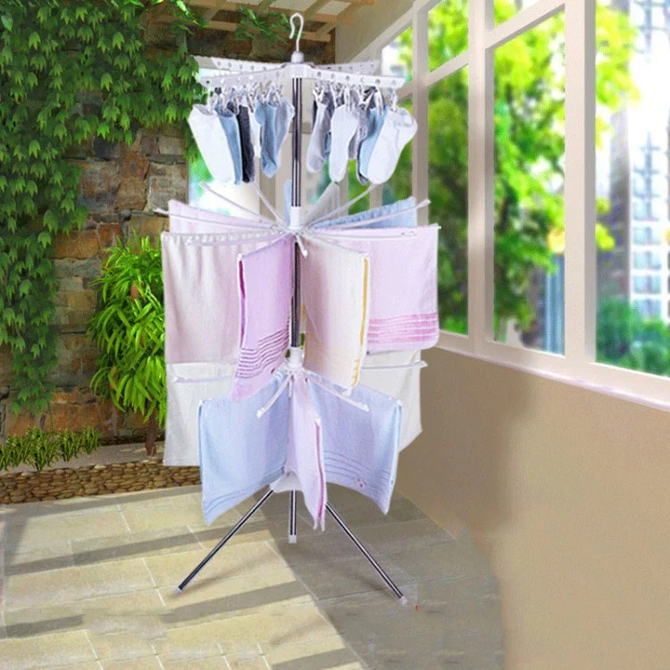 Title 6, Cabideiro de roupas de bebê dobrável de chão, s...
