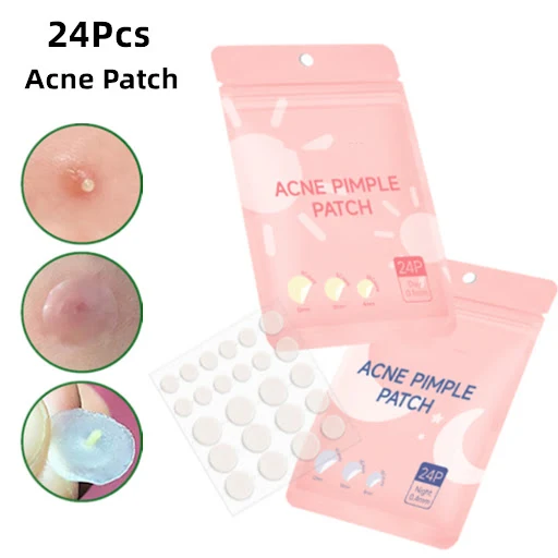 Title 5, Night Skin Care Acne Patch Tea Tree Removes Pim...