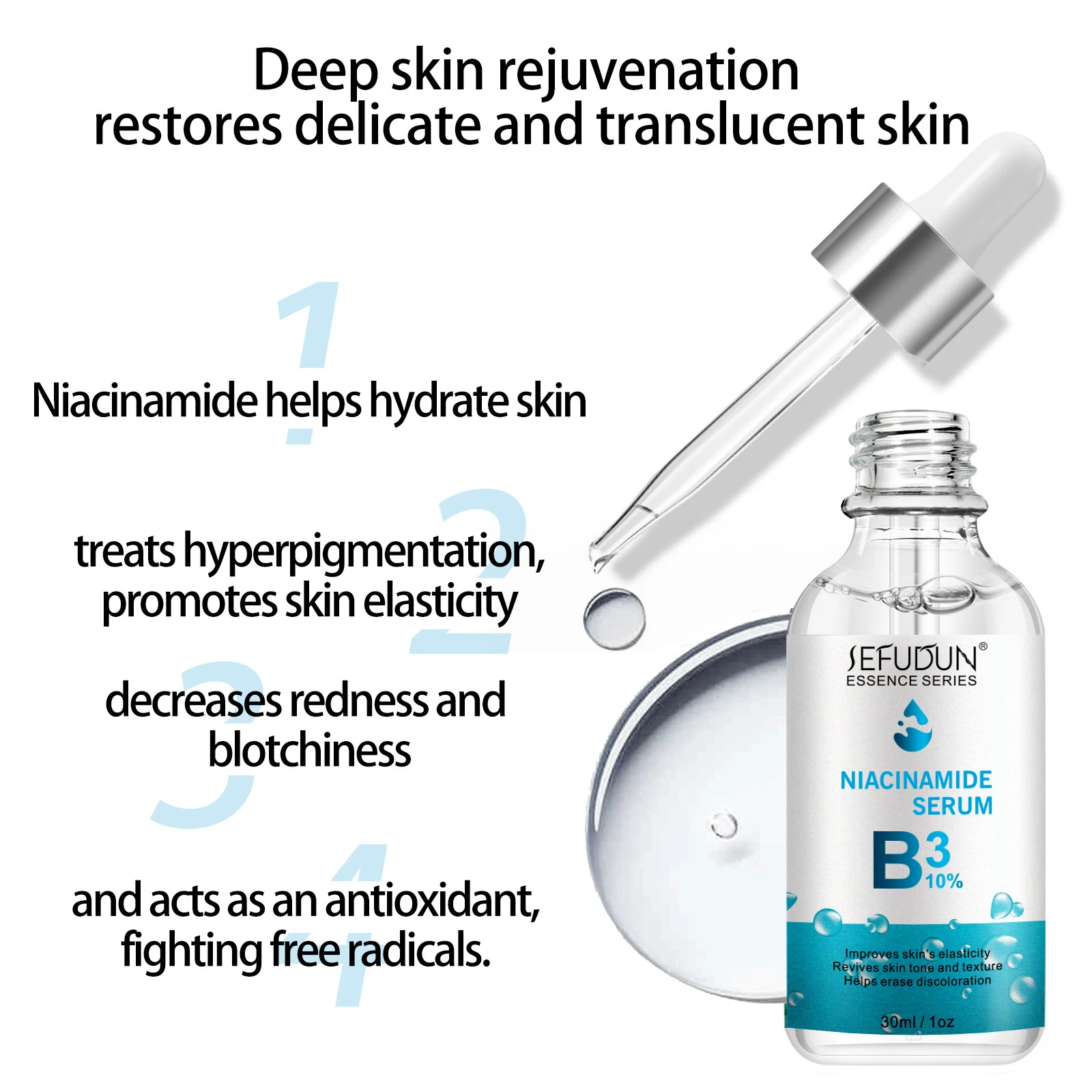 Title 4, Coffee Eye Lift Serum to smooth fine lines. Red...