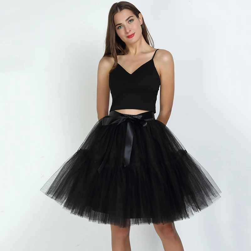 Mesh Super Puffy Puffed Skirt Multilayer Skirt Achieve a Voluminous and Elegant Look with This Versatile and Stylish Ski — photo 11