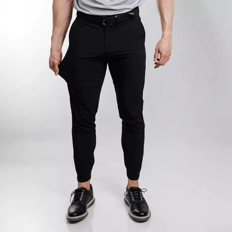 Title 10, Business casual slim fit broek met rits, smalle...