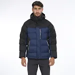 Men's sports padded hooded warm cotton jacket. Perfect for outdoor activities, provides warmth and comfort in cooler wea — photo 1