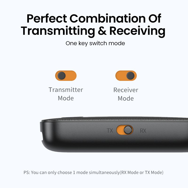 Title 2, Bluetooth Receiver Transmitter 5.0 Car AUX Line...