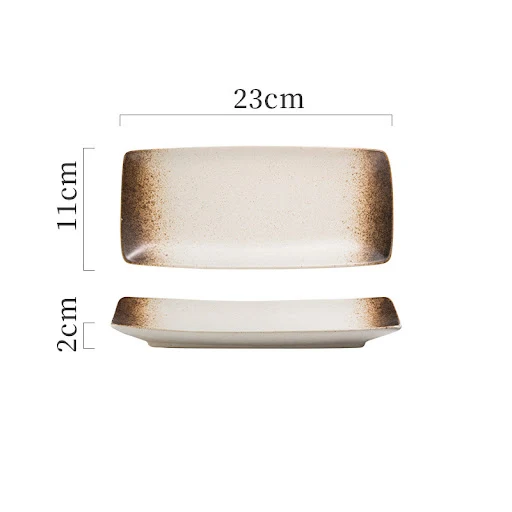 Title 4, Japanese Ceramic Plates Sushi Dish Tableware Tr...