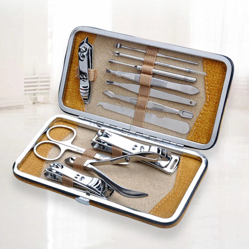 Kit de manicure de 12 peças para unhas impecáveis. Cuidados completos em casa, fácil de usar e resultados profissionais. — foto 2