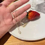 Colar feminino de aço titânio de alta qualidade Elegância e resistência em uma joia duradoura. Perfeito para uso diário e ocasiões especiais. Adicione um toque sofisticado ao seu visual. — foto 47