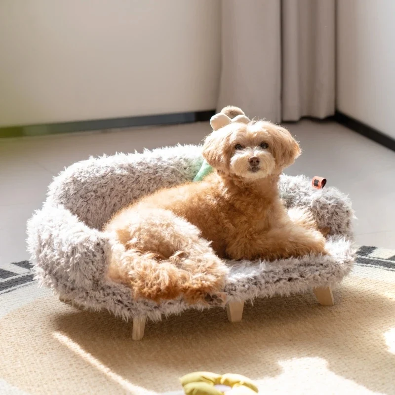 Wooden Pet Bed Kennel for Dogs and Cats, Luxury and Safe Pet Bed, perfect for Small and Medium Dogs. Provides comfort an — photo 11