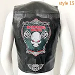 Colete de montar slim masculino em couro de vaca, primeira camada, design elegante e proteção para motociclistas, perfeito para uso diário. — foto 4