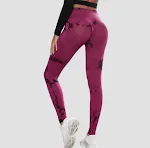 Tie-Dyed Peach High-Waist Fitness Pants Women's Tight-Fitting Stretch Yoga Seamless and Quick-Drying Hip-Lifting. — photo 4