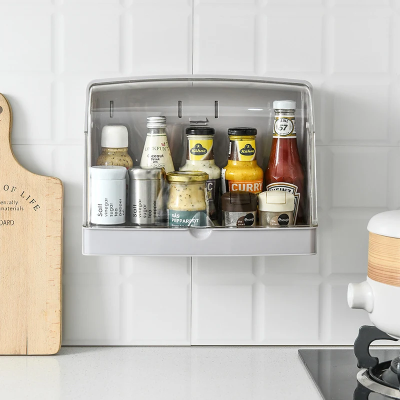 Title 7, Multifunctional Wall-Mounted with Cover Dustpro...