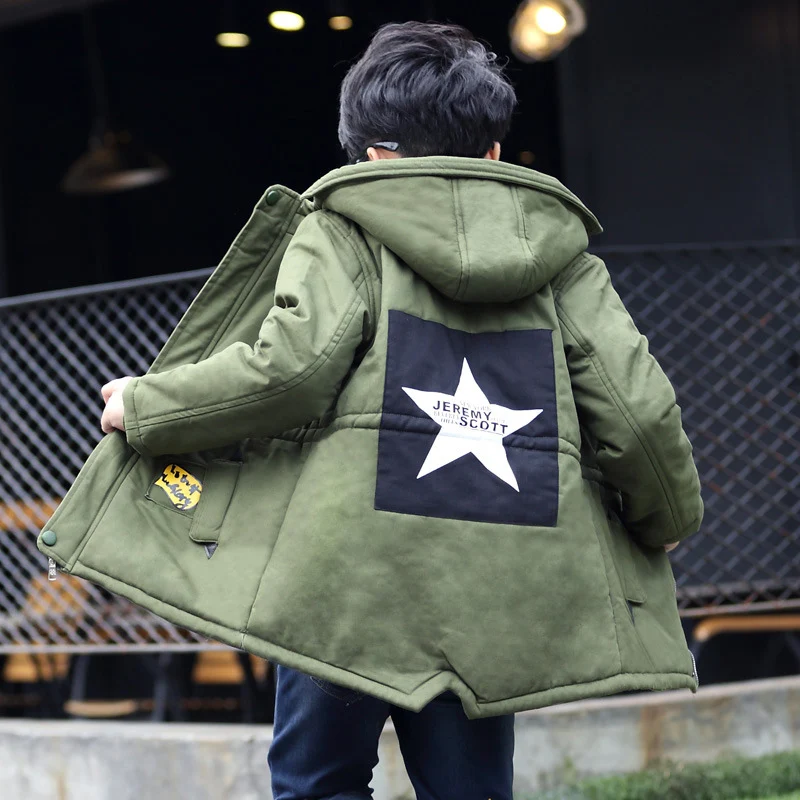 Title 4, Casaco trench coat estrela de cinco pontas para...