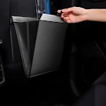 Leak-proof PVC Car Trash Bag with Magnetic Lock, Smell Block, Rubbish Holder, Garbage Storage Bag, Vomit Bags for the ca — photo 6