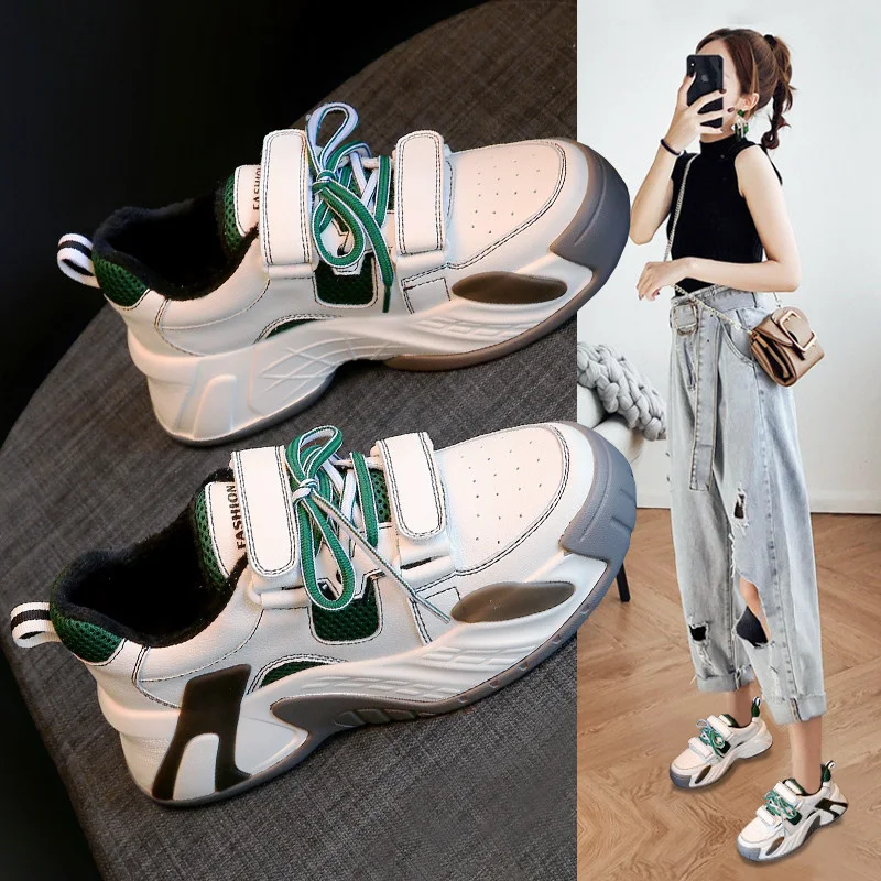 All-match Xiaobai Fried Street Daddy Women's Breathable Thin Net Shoes. Enjoy all-day comfort and versatile style with t — photo 3
