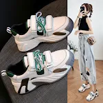 All-match Xiaobai Fried Street Daddy Women's Breathable Thin Net Shoes. Enjoy all-day comfort and versatile style with t — photo 3