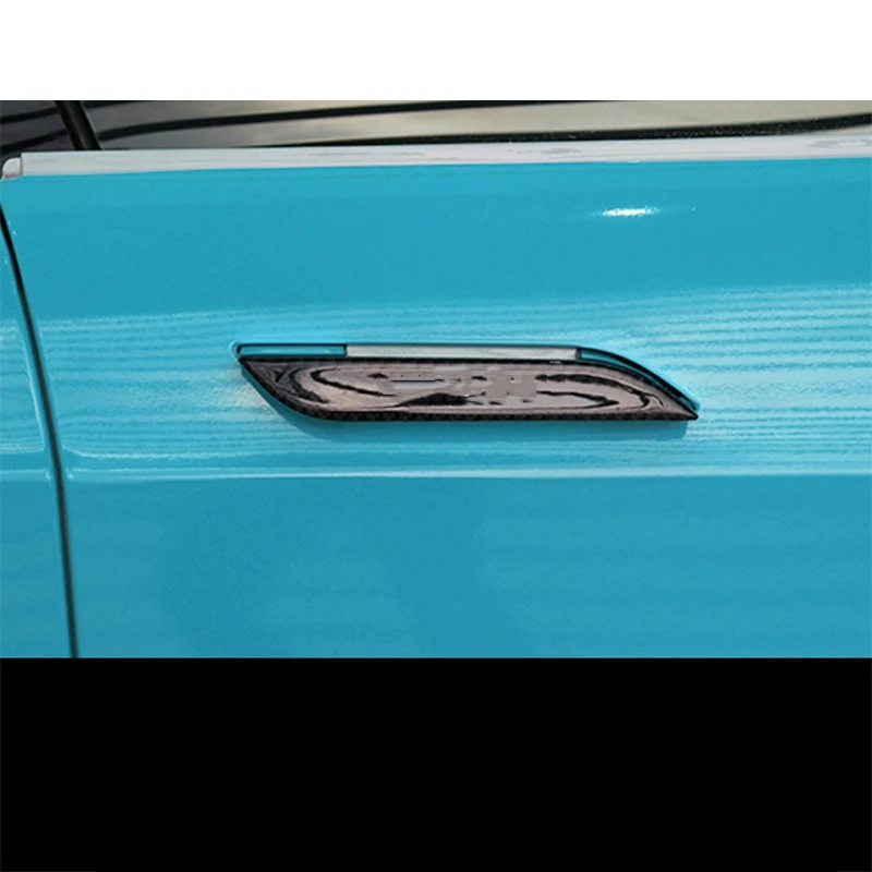 Title 4, Drip adhesive carbon fiber door handle patch, a...