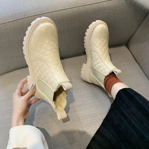 Title 2, Botas de neve Chelsea de moda e macias, confort...
