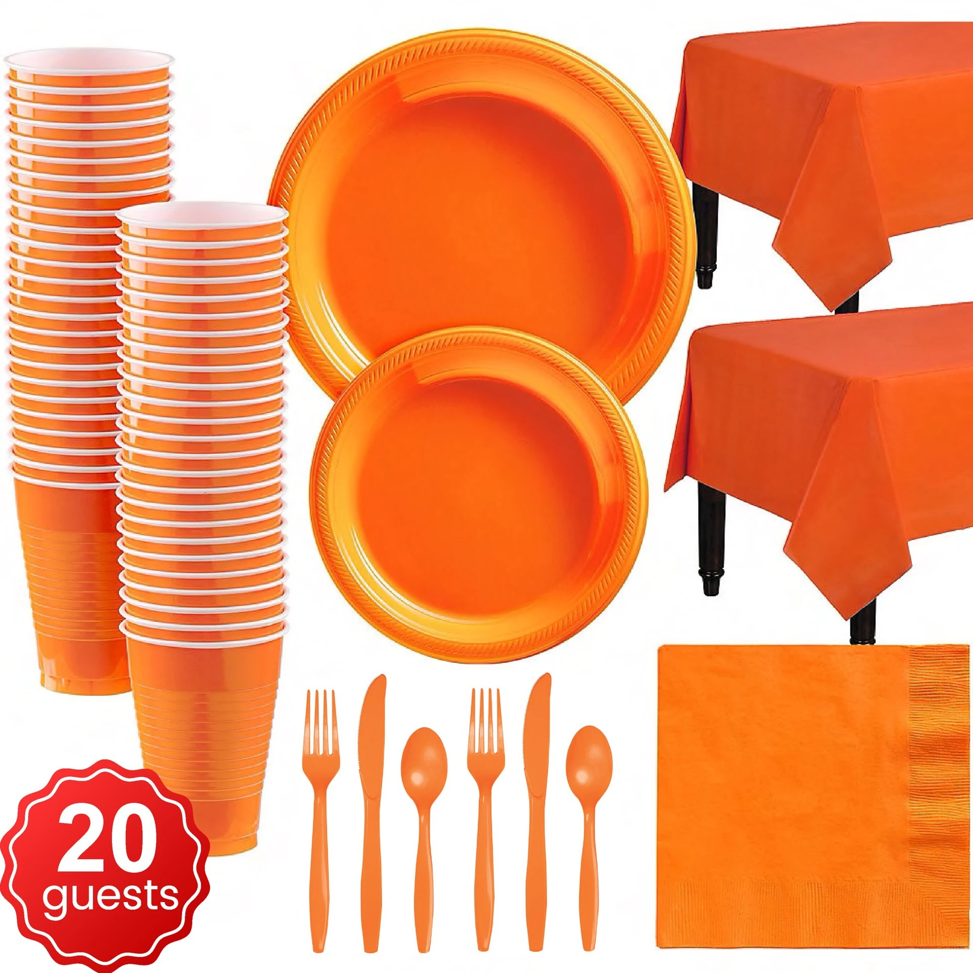 Title 1, Monochrome Party Set Disposable Plastic Plates ...