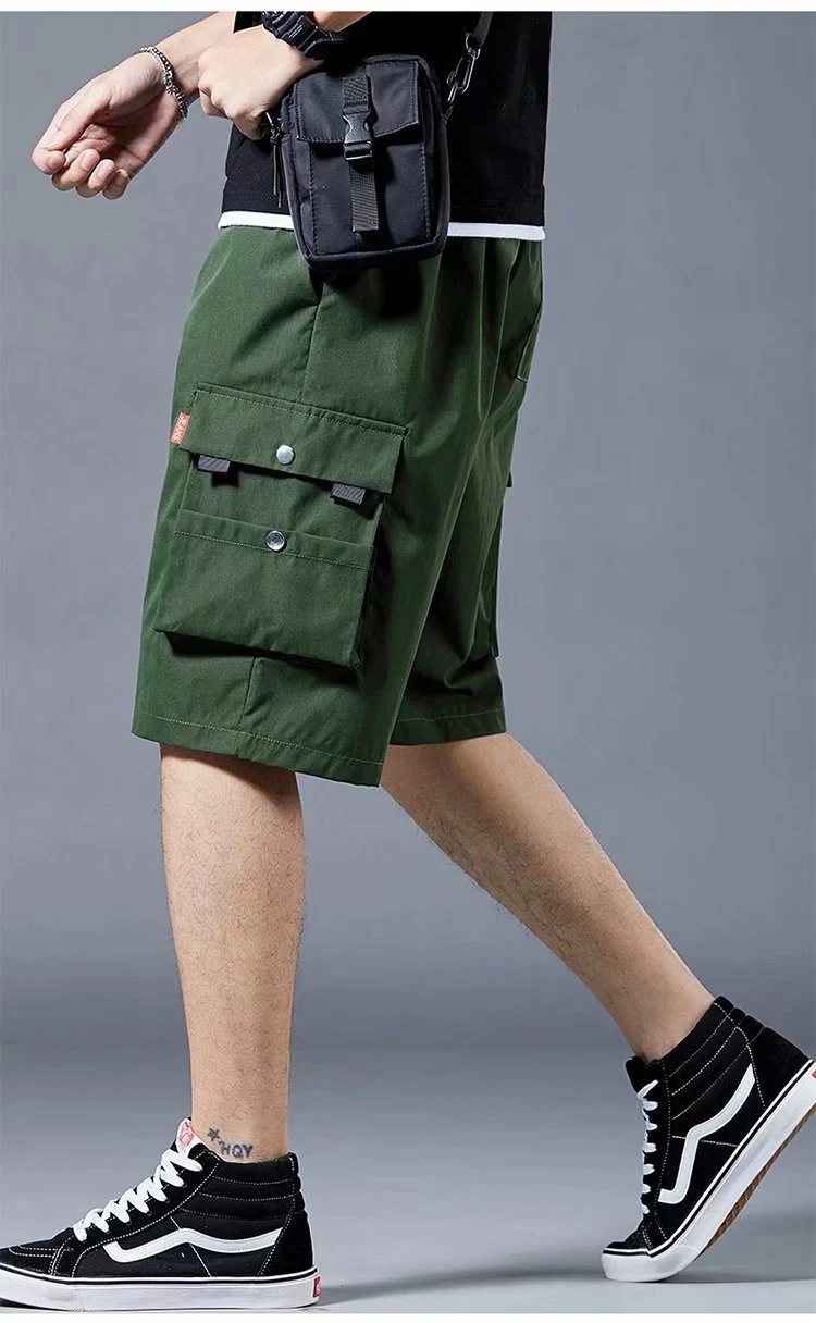 Title 9, Pantalon cargo ample multi-poches de style coréen