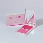 Two-in-One Blusher Powder Plate – Won't Smudge Easily! Achieve a long-lasting, fresh look with this easy-to-apply, versa — photo 1