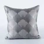 Fan pattern grey