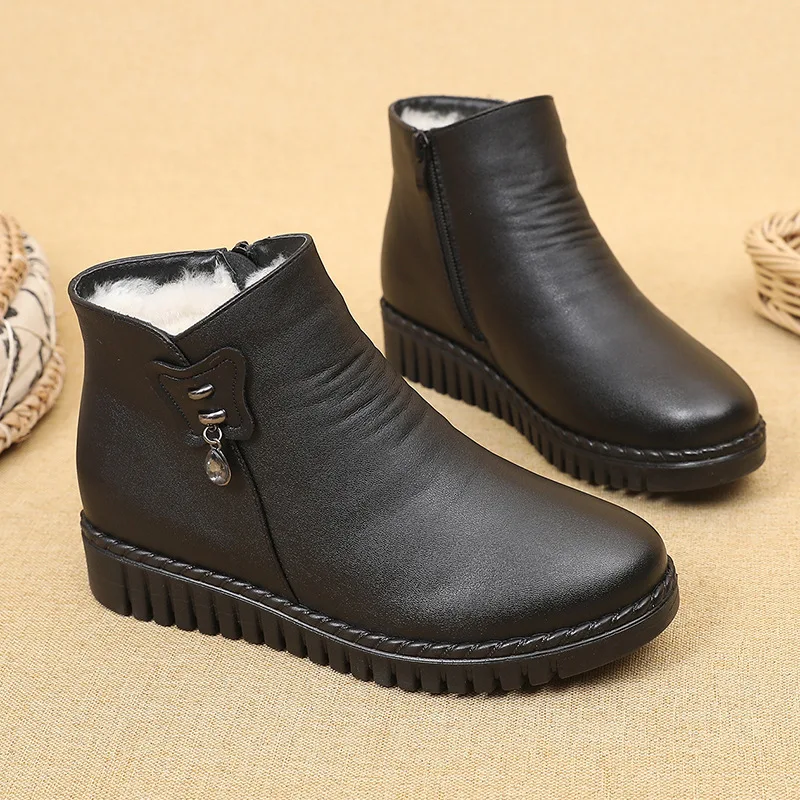 Title 3, Winter Mom Schuhe Stiefeletten Warme und bequem...