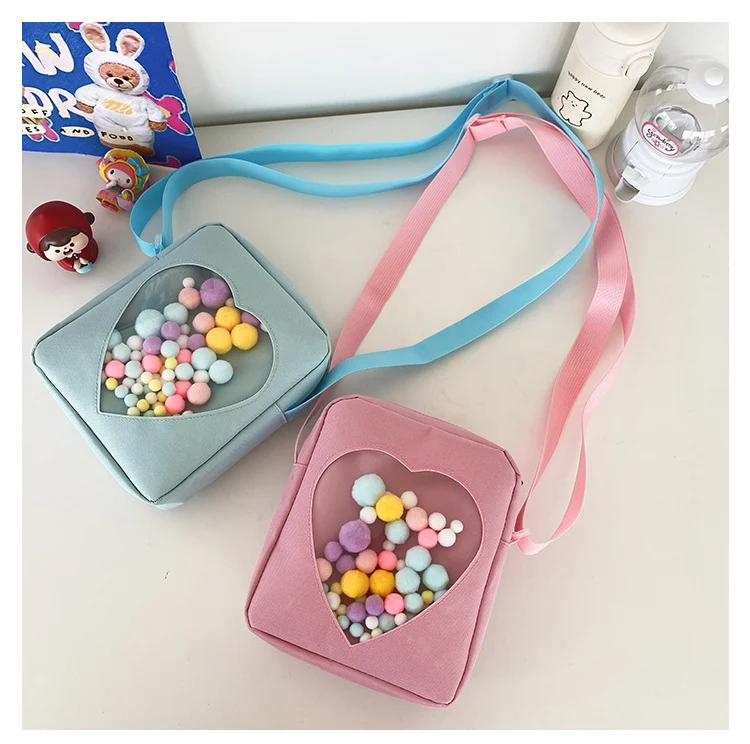 Title 58, Borsa a tracolla piccola trasparente creativa e...