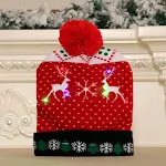 Colorful Glowing Knitted Hat Christmas Hat — photo 14