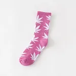 Pink White Leaf