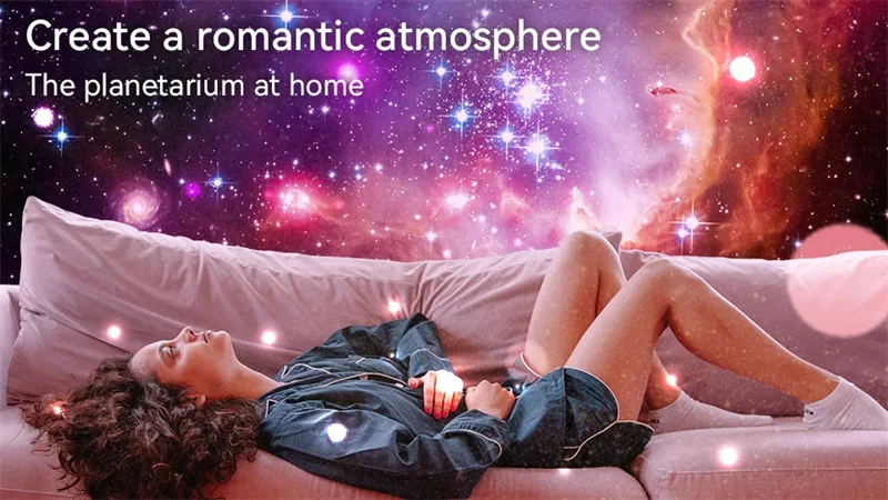 Title 4, Night Light Galaxy Projector Starry Sky Project...