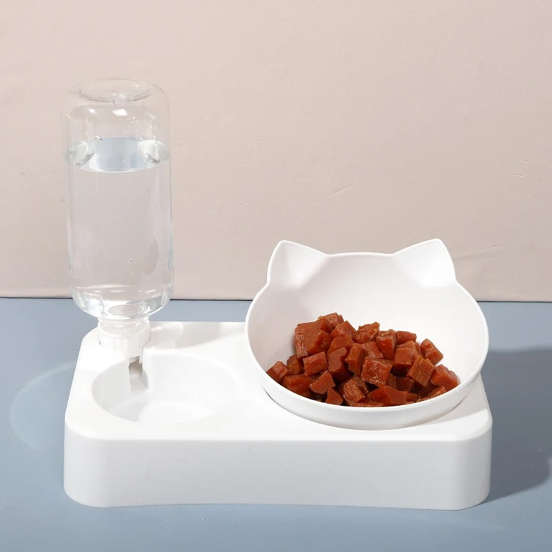 Title 3, Cat Bowl Automatic Pet Feeder Dog Cat Food Bowl...
