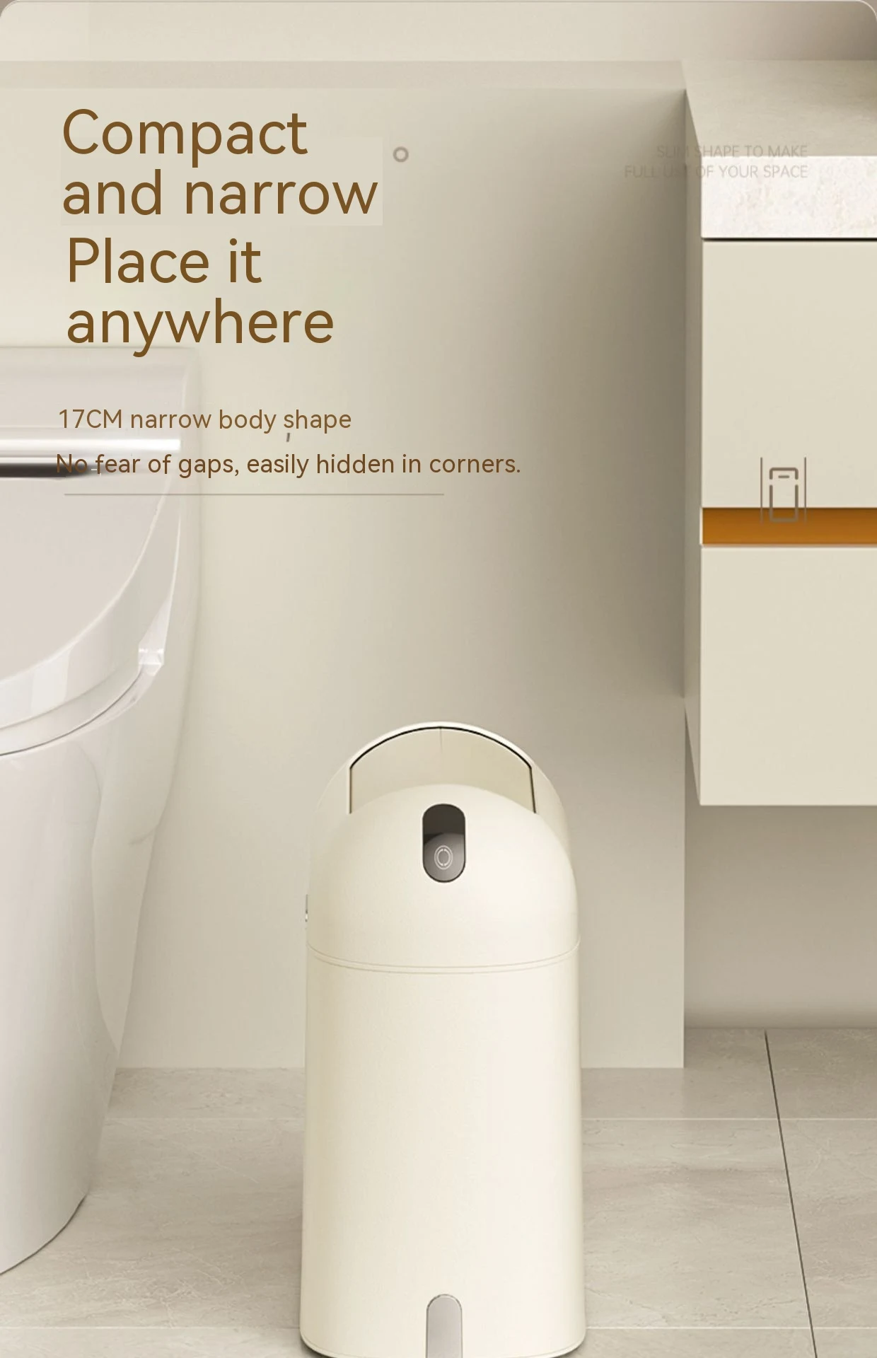 Automatic Intelligent Inductive Ashbin. Odorless and easy to clean. Advanced sensor, easy to use, durable, for cigarette — photo 7