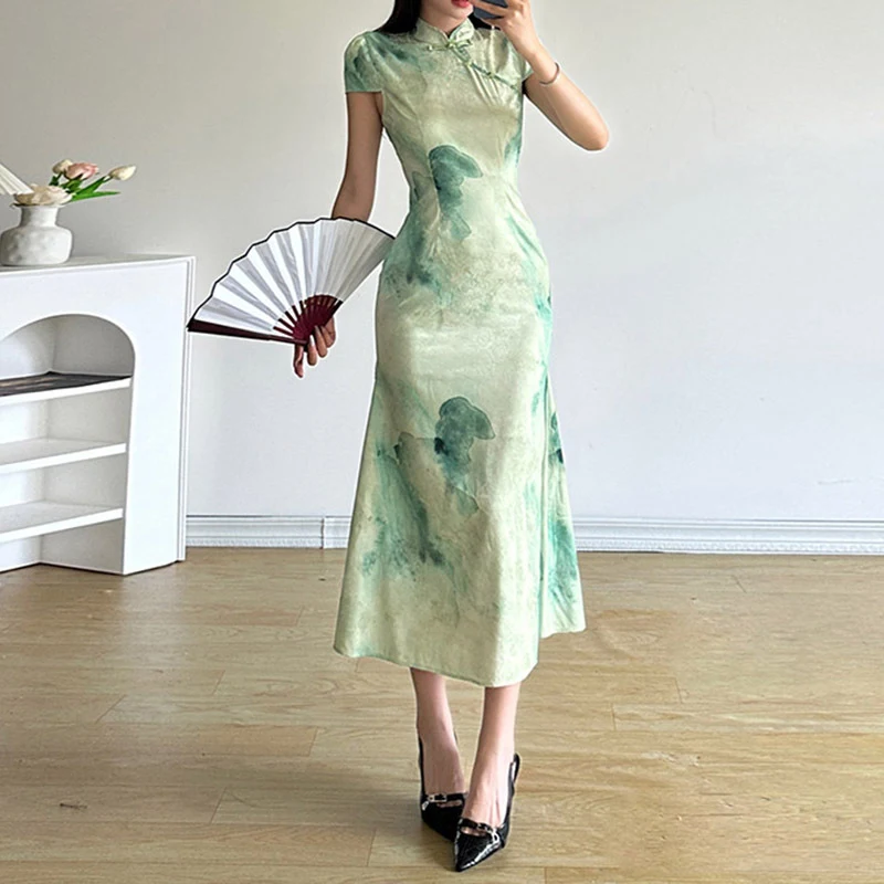 Title 5, Line Sense slim-fit schede-jurk